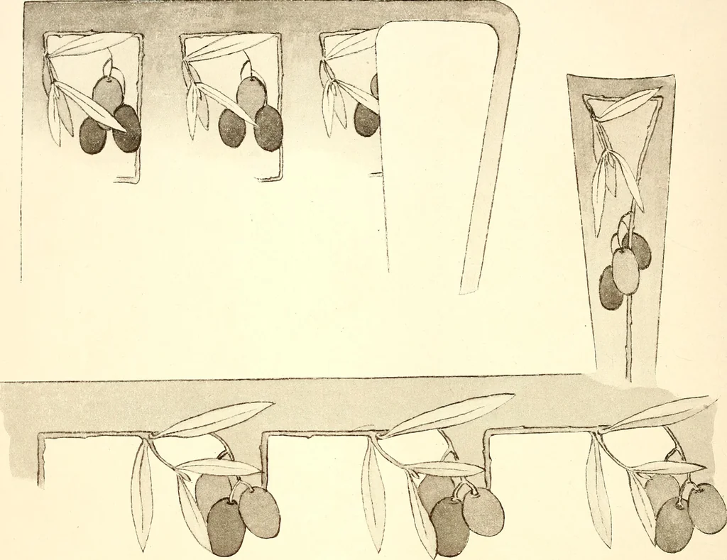 An illustration from Keramic studio, 1899, leaf 25