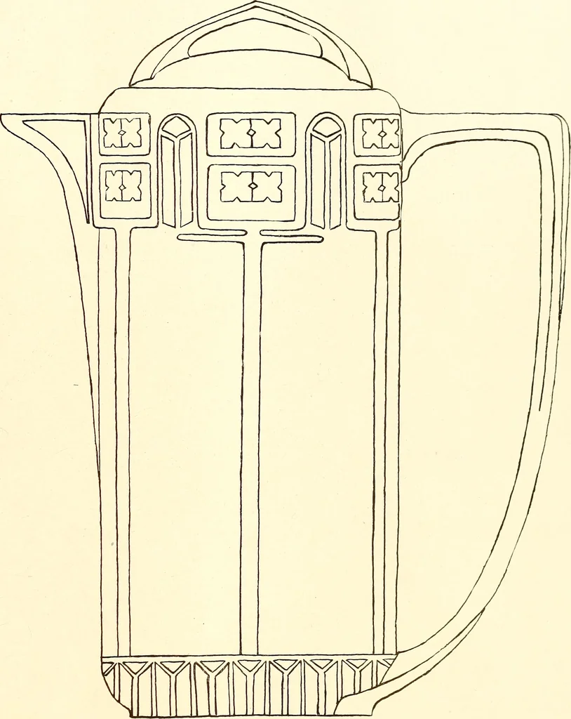 An illustration from Keramic studio, 1899, leaf 258