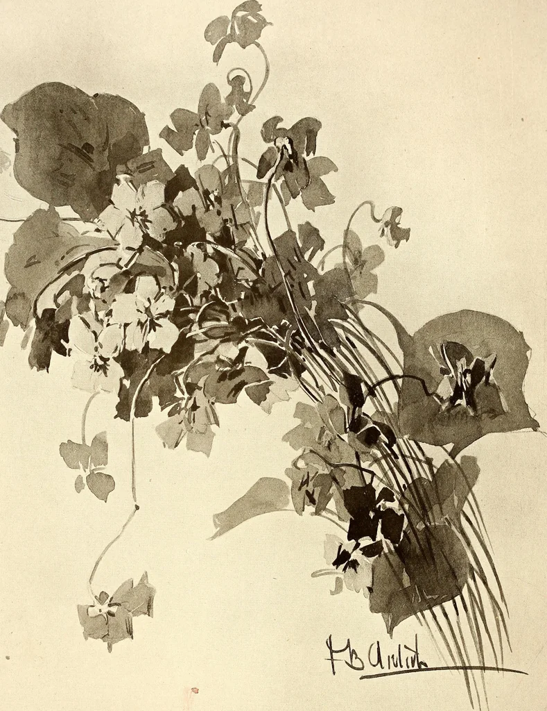 An illustration from Keramic studio, 1899, leaf 27