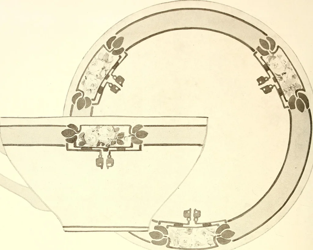 An illustration from Keramic studio, 1899, leaf 283