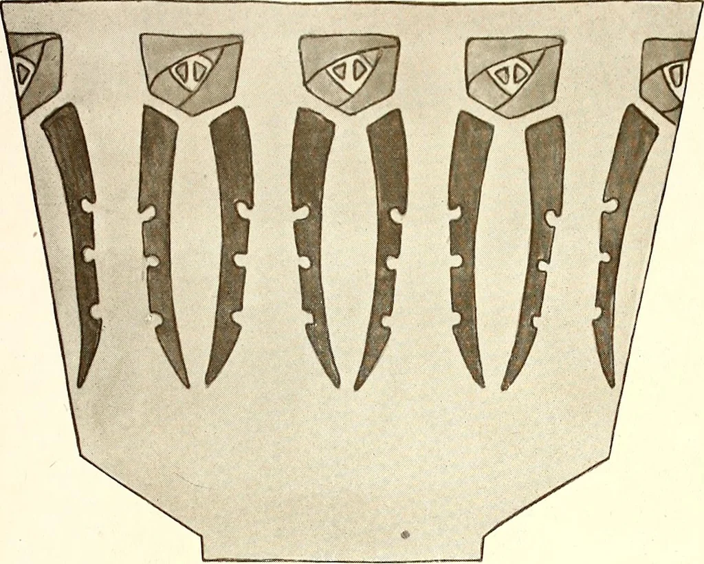 An illustration from Keramic studio, 1899, leaf 309
