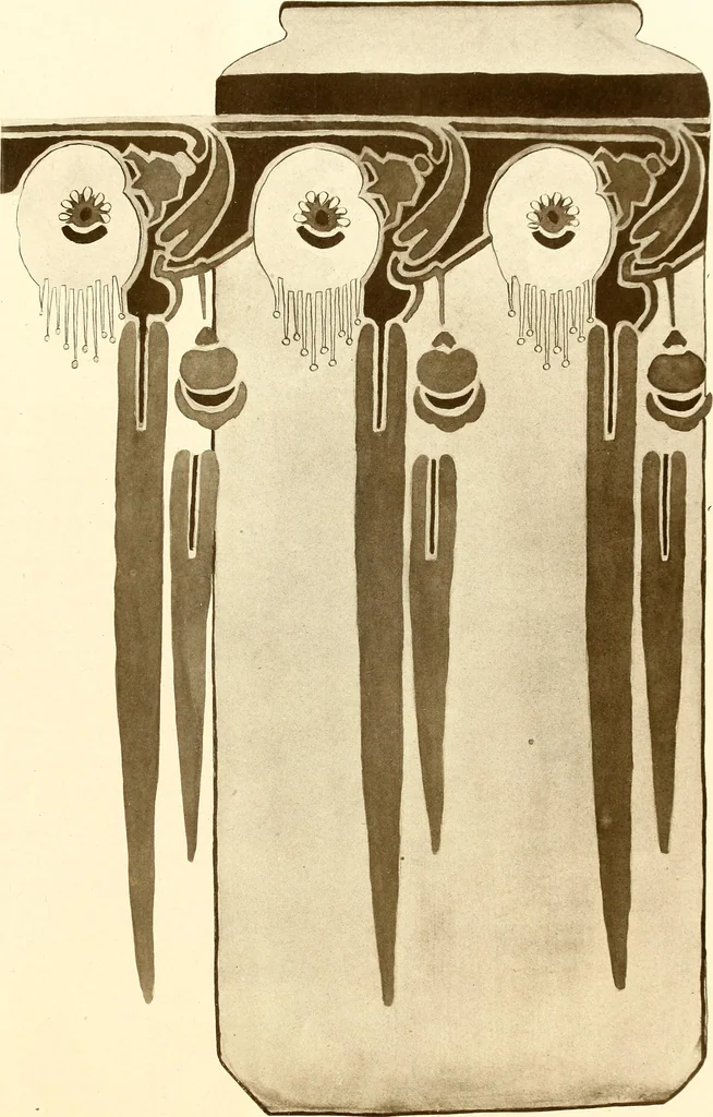 An illustration from Keramic studio, 1899, leaf 316