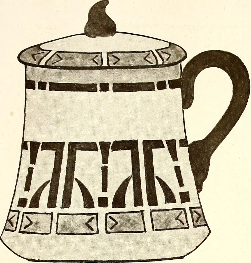 An illustration from Keramic studio, 1899, leaf 317