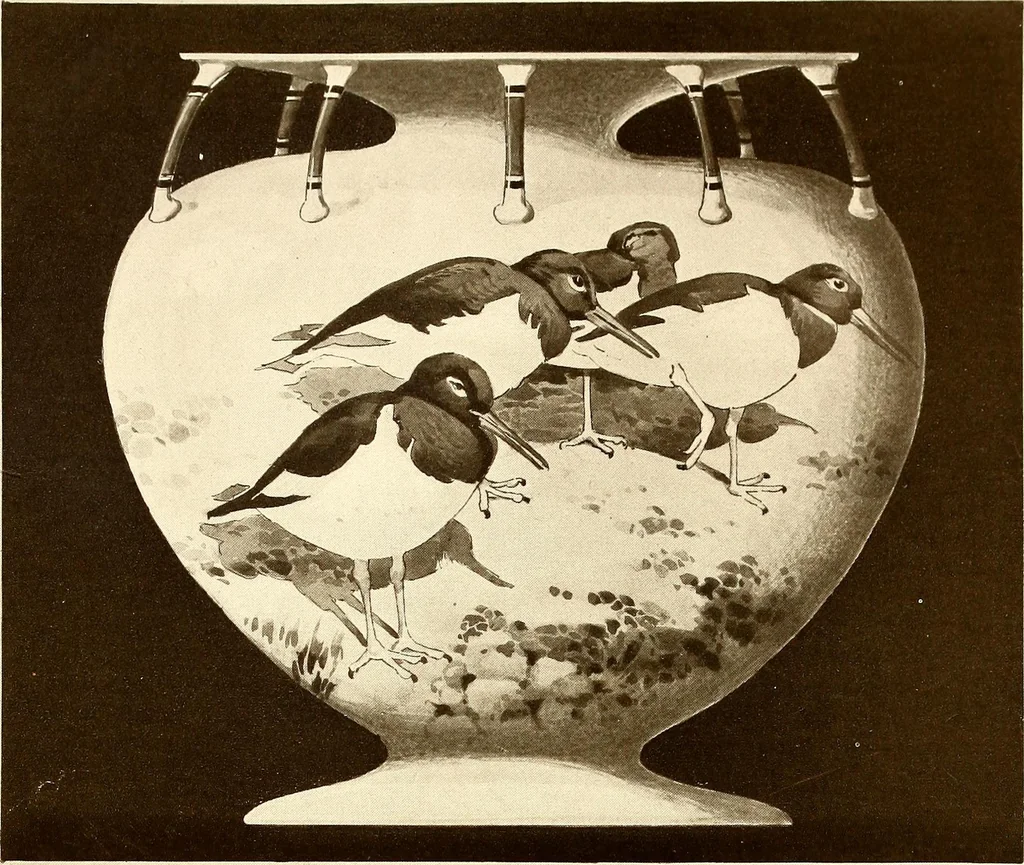 An illustration from Keramic studio, 1899, leaf 33