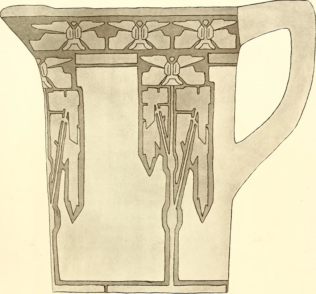 An illustration from Keramic studio, 1899, leaf 340