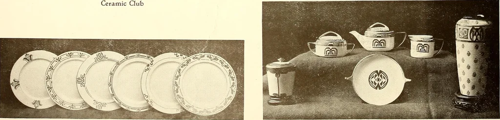 An illustration from Keramic studio, 1899, leaf 345