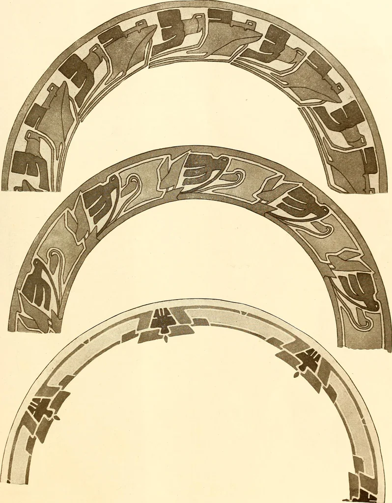 An illustration from Keramic studio, 1899, leaf 46