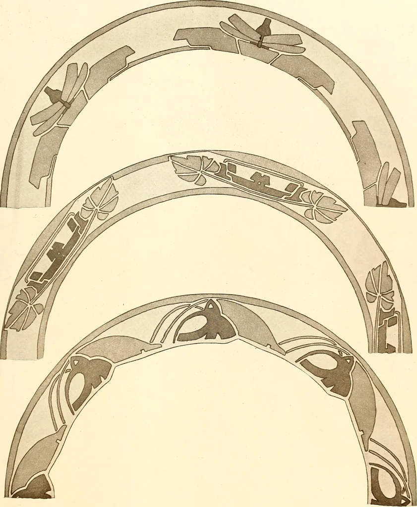 An illustration from Keramic studio, 1899, leaf 54
