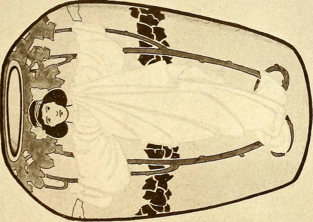 An illustration from Keramic studio, 1899, leaf 62