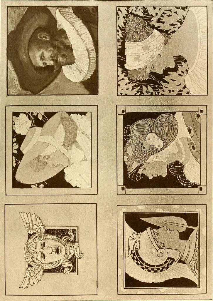 An illustration from Keramic studio, 1899, leaf 64