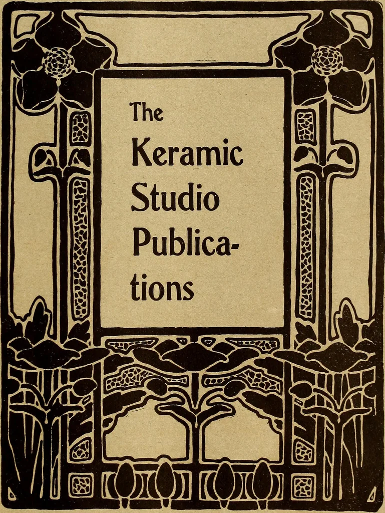 An illustration from Keramic studio, 1899, leaf 94