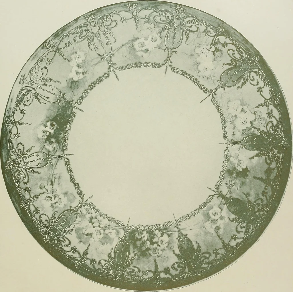 An illustration from Keramic studio, 1899, leaf 104
