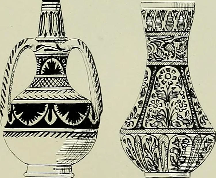 An illustration from Keramic studio, 1899, leaf 108
