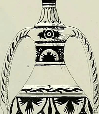 An illustration from Keramic studio, 1899, leaf 108