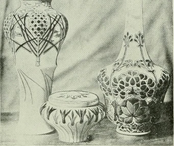 An illustration from Keramic studio, 1899, leaf 115