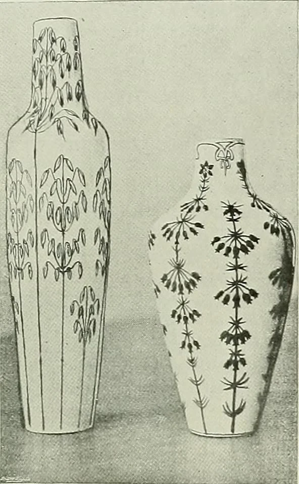 An illustration from Keramic studio, 1899, leaf 116