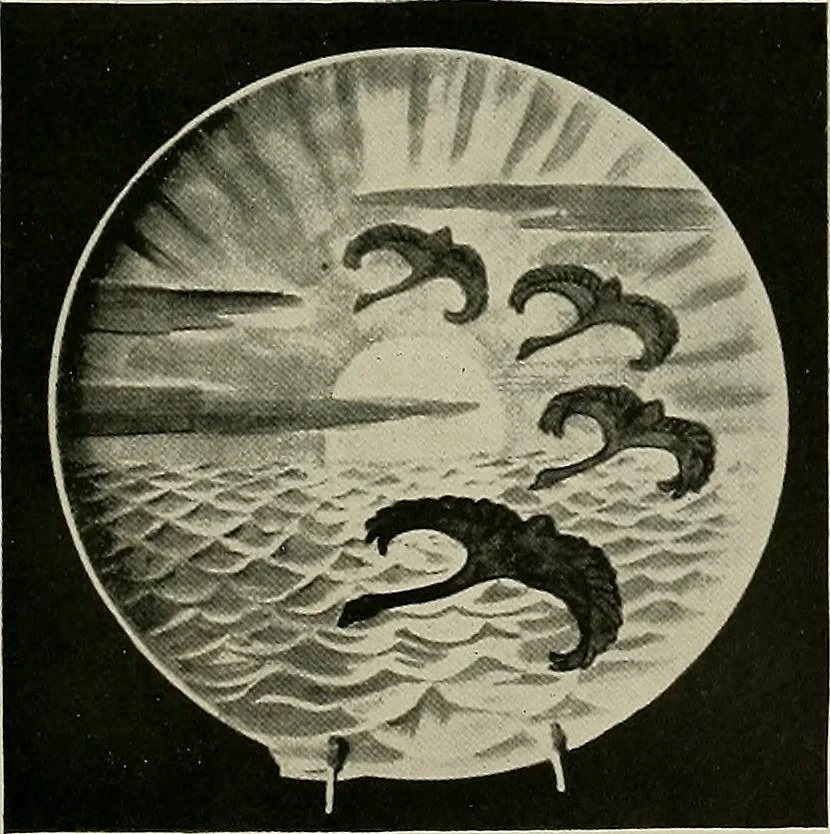 An illustration from Keramic studio, 1899, leaf 12