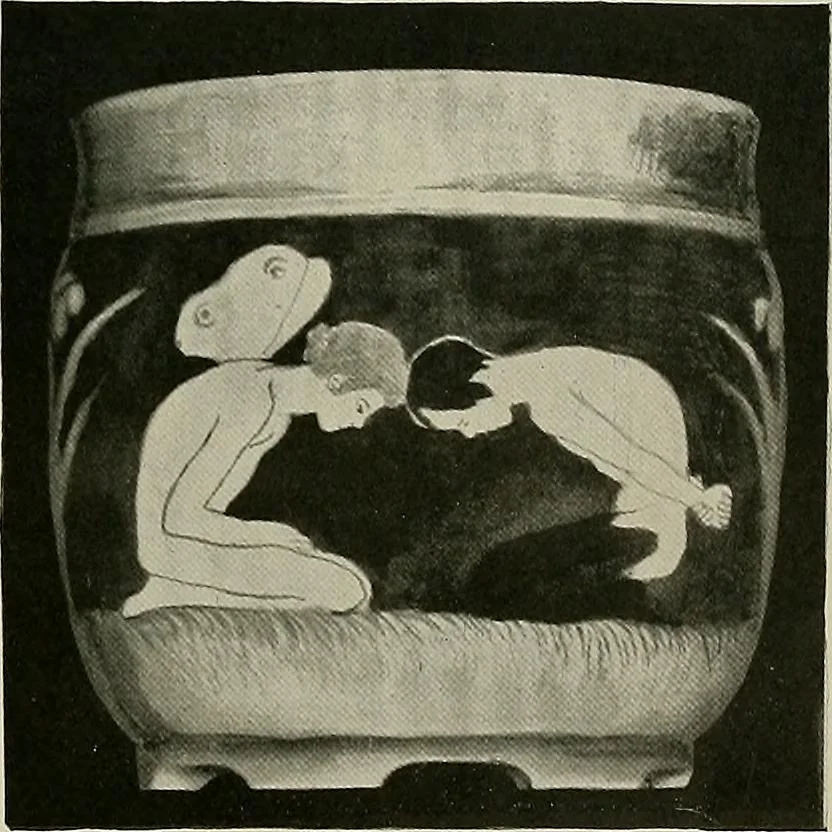 An illustration from Keramic studio, 1899, leaf 12