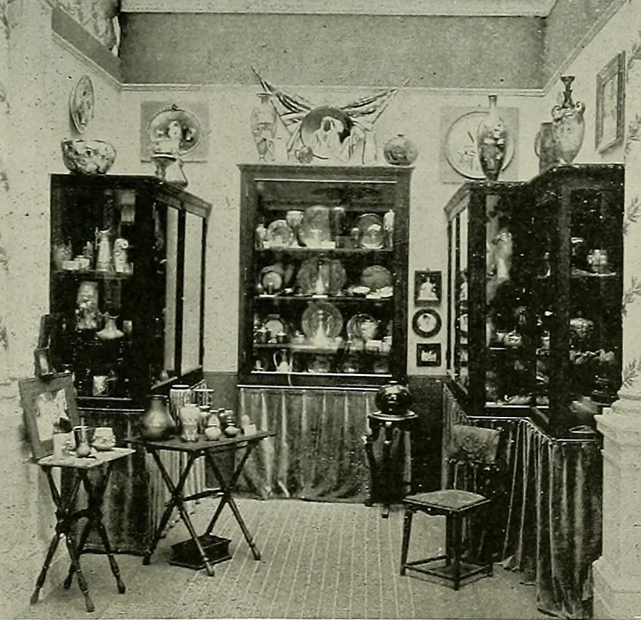 An illustration from Keramic studio, 1899, leaf 124