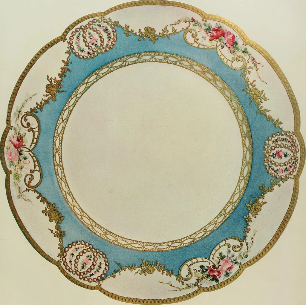 An illustration from Keramic studio, 1899, leaf 128