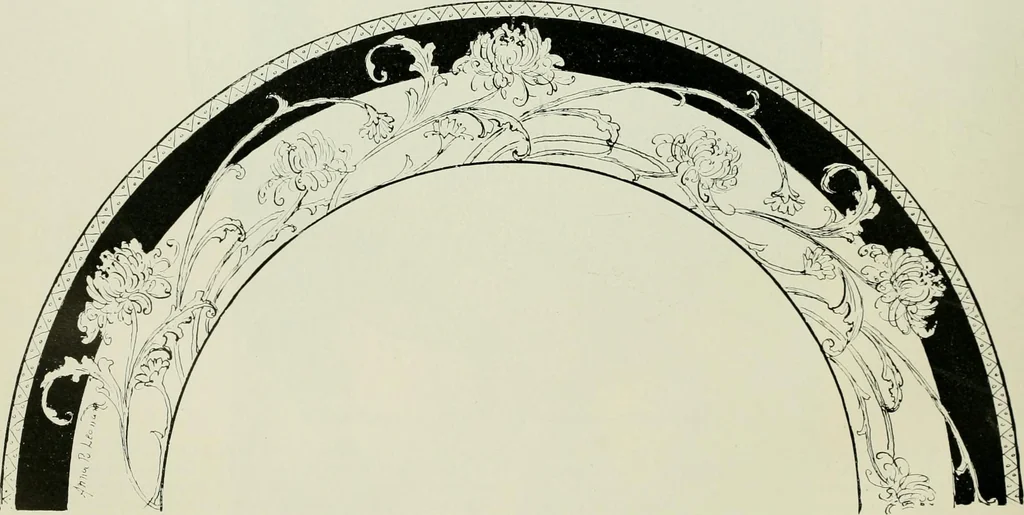 An illustration from Keramic studio, 1899, leaf 133