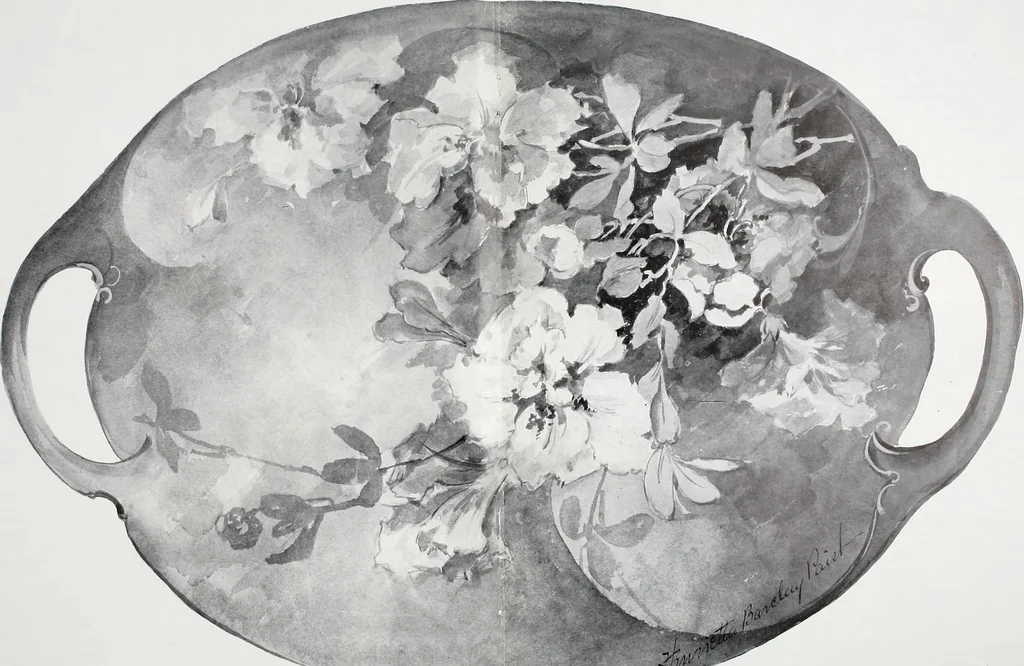 An illustration from Keramic studio, 1899, leaf 140