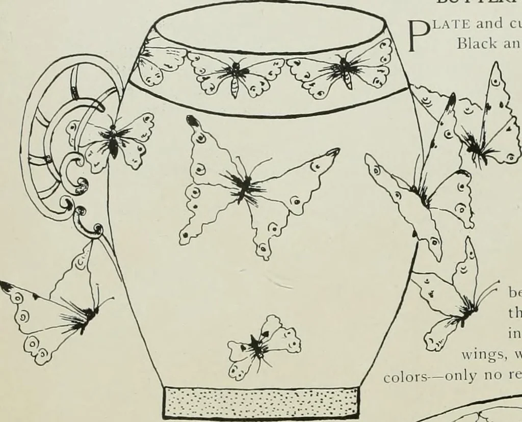 An illustration from Keramic studio, 1899, leaf 15