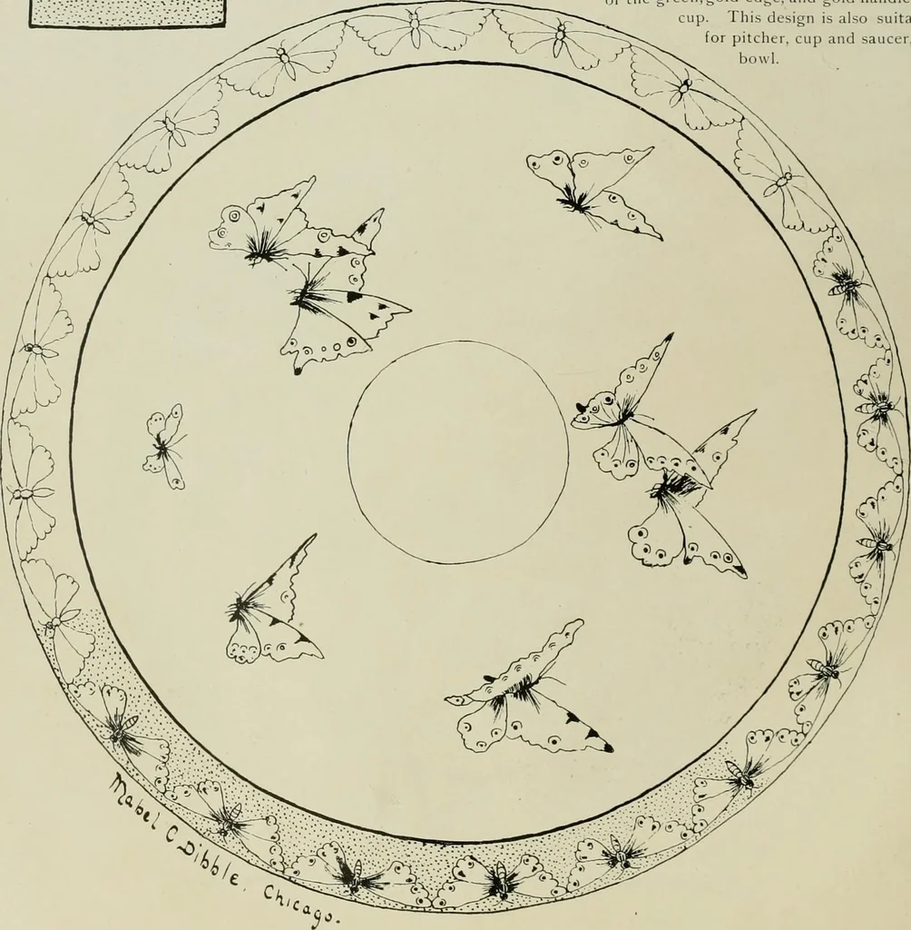 An illustration from Keramic studio, 1899, leaf 15