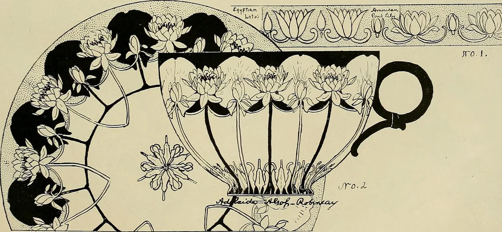 An illustration from Keramic studio, 1899, leaf 154