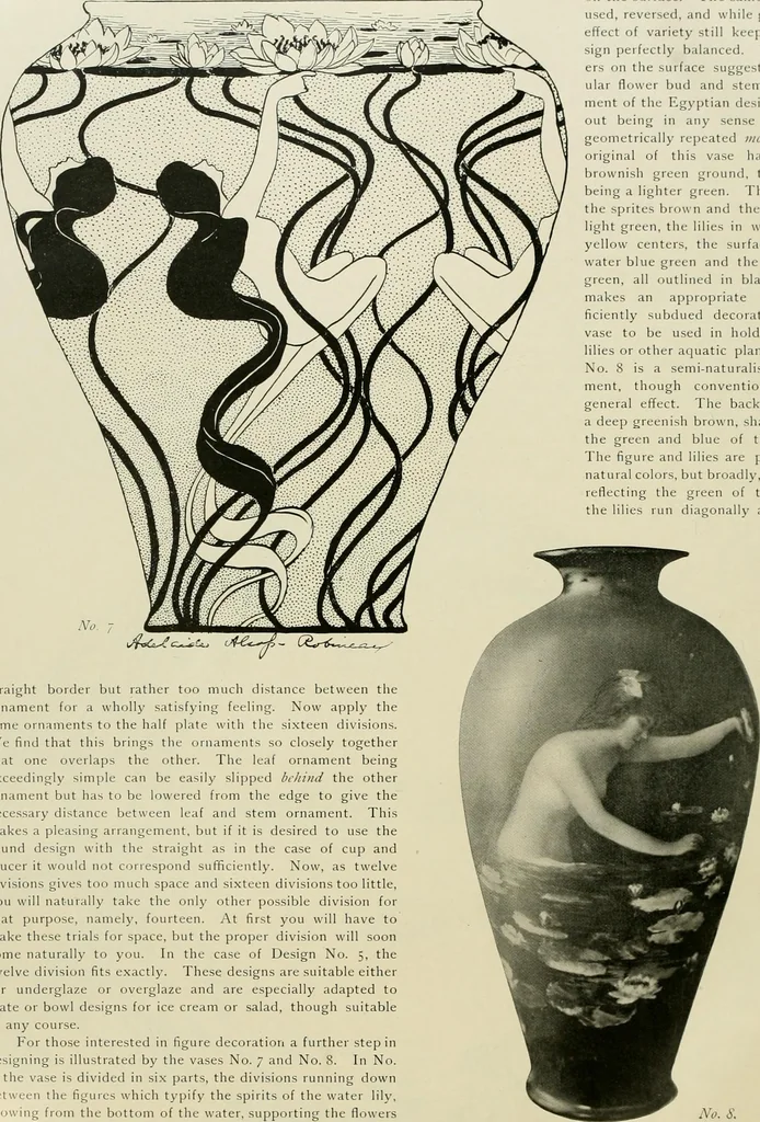 An illustration from Keramic studio, 1899, leaf 157