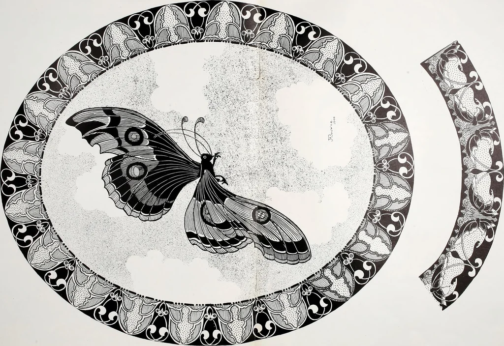 An illustration from Keramic studio, 1899, leaf 172