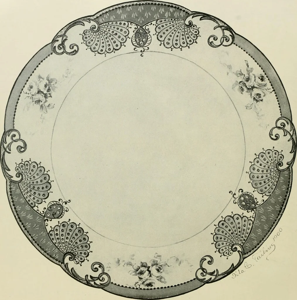 An illustration from Keramic studio, 1899, leaf 175