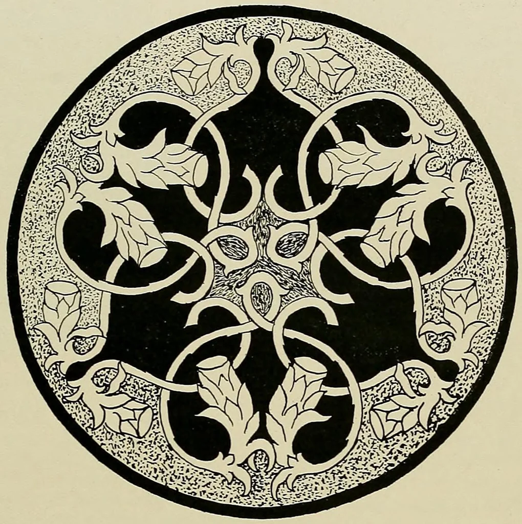 An illustration from Keramic studio, 1899, leaf 176