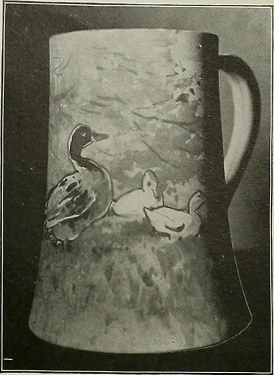 An illustration from Keramic studio, 1899, leaf 18
