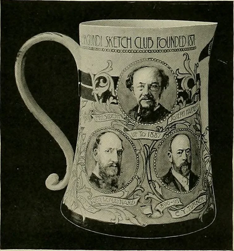 An illustration from Keramic studio, 1899, leaf 18