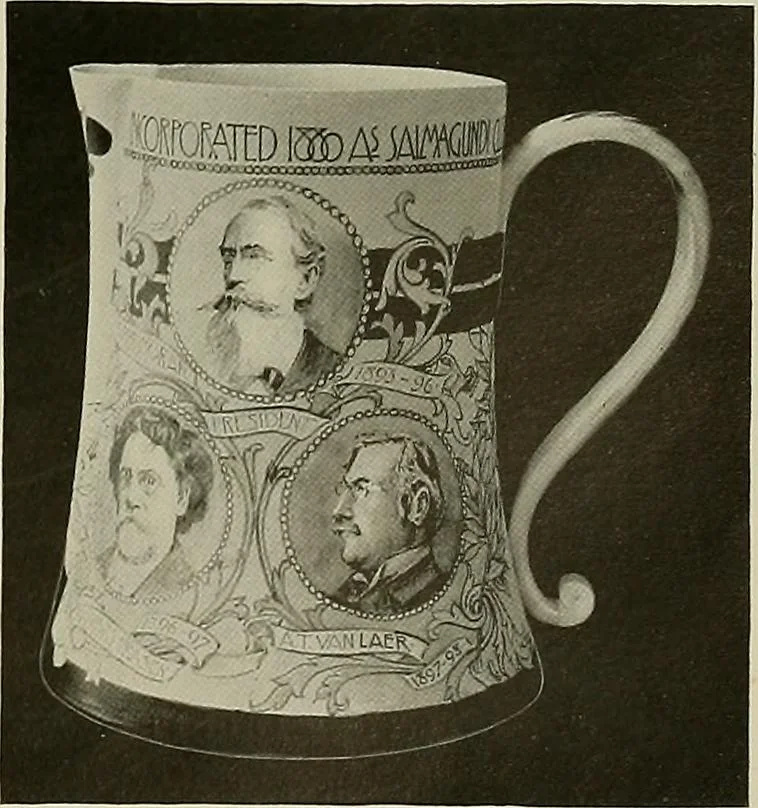 An illustration from Keramic studio, 1899, leaf 18