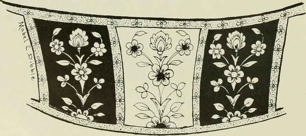 An illustration from Keramic studio, 1899, leaf 187