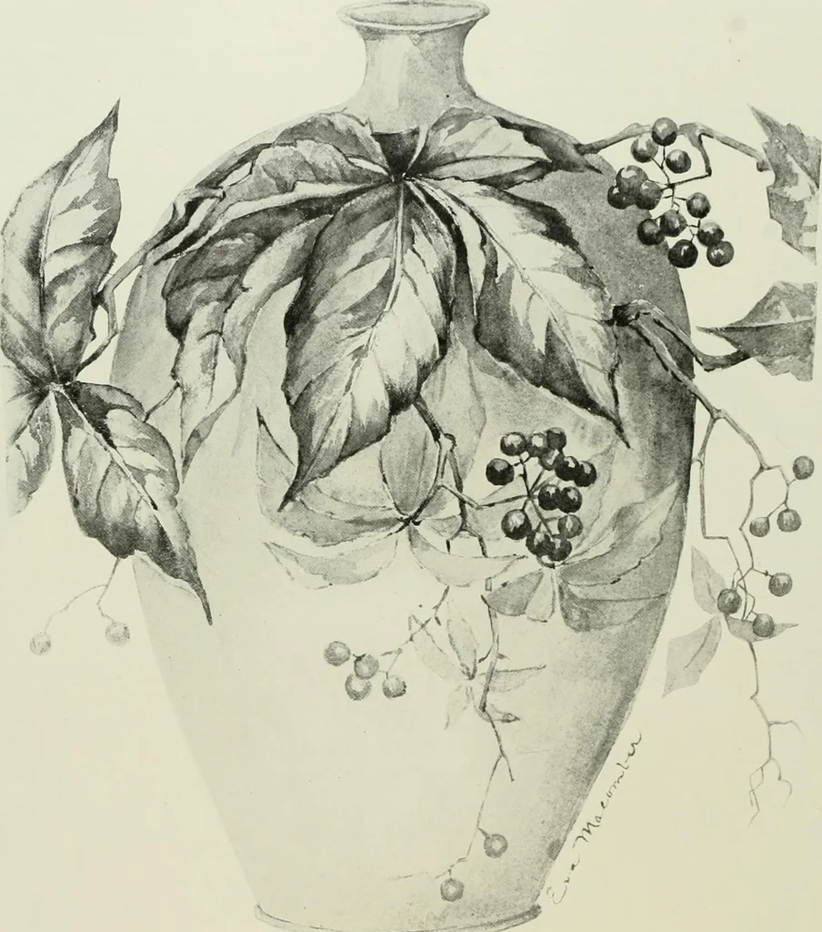An illustration from Keramic studio, 1899, leaf 197
