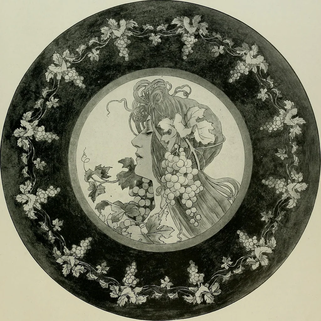 An illustration from Keramic studio, 1899, leaf 20