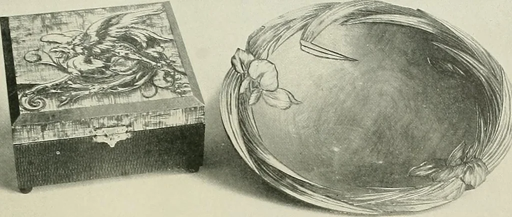 An illustration from Keramic studio, 1899, leaf 256