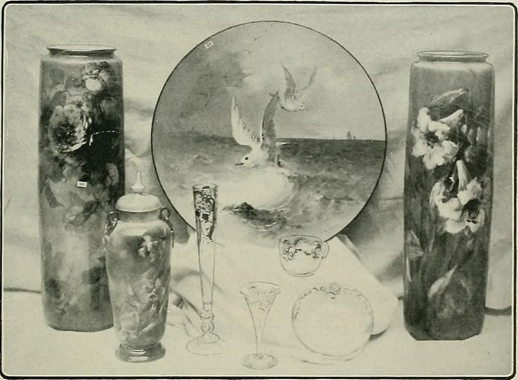 An illustration from Keramic studio, 1899, leaf 264