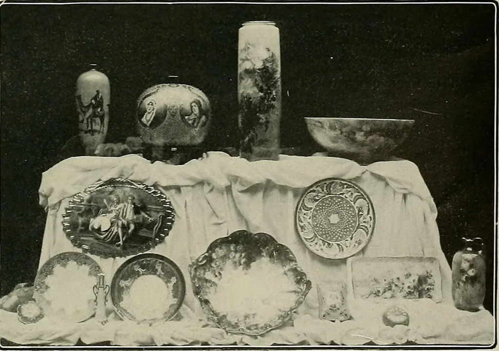 An illustration from Keramic studio, 1899, leaf 264