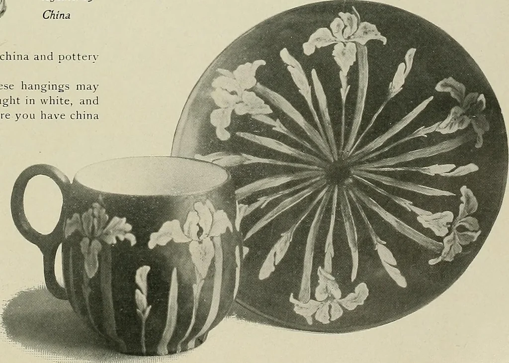 An illustration from Keramic studio, 1899, leaf 268