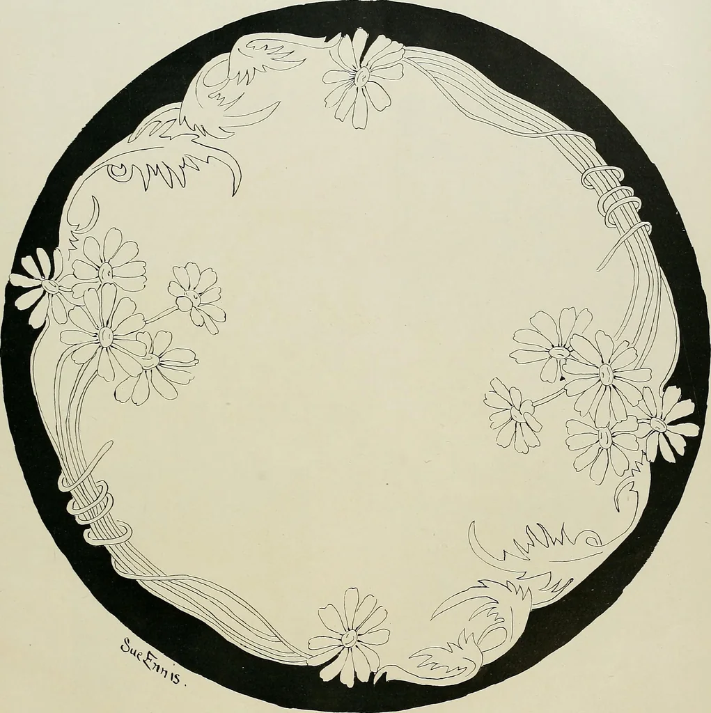 An illustration from Keramic studio, 1899, leaf 280