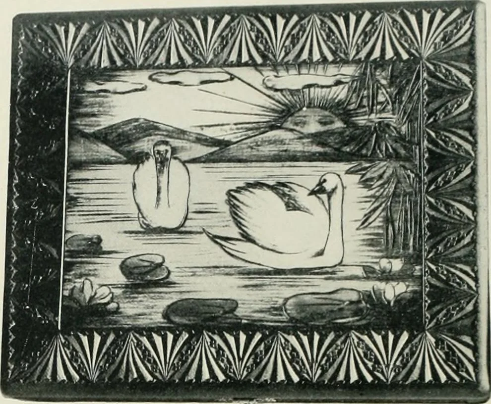 An illustration from Keramic studio, 1899, leaf 283