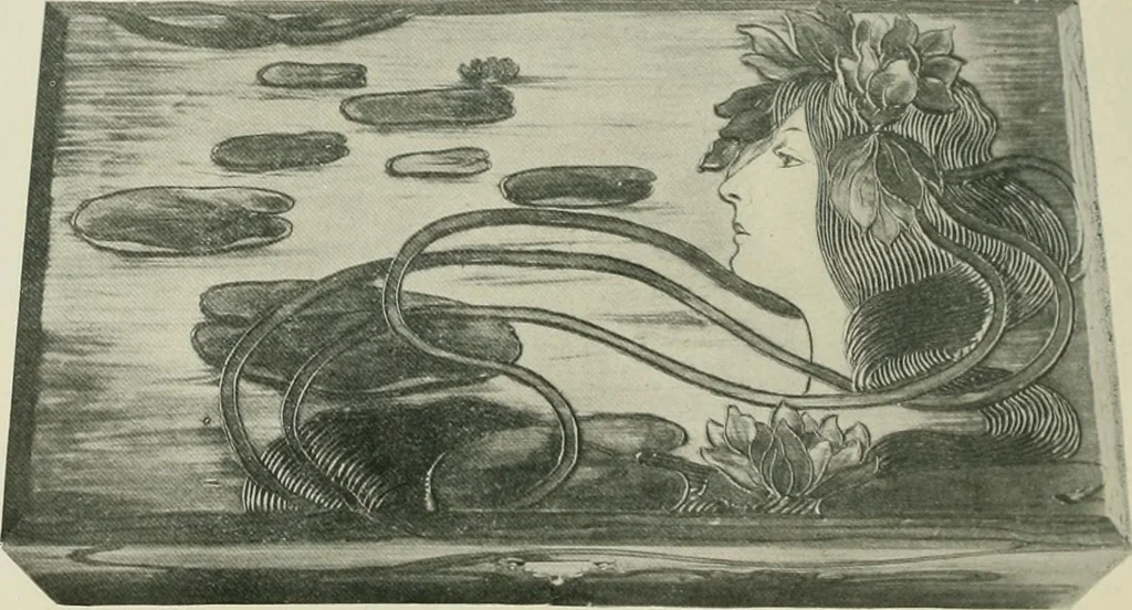 An illustration from Keramic studio, 1899, leaf 283