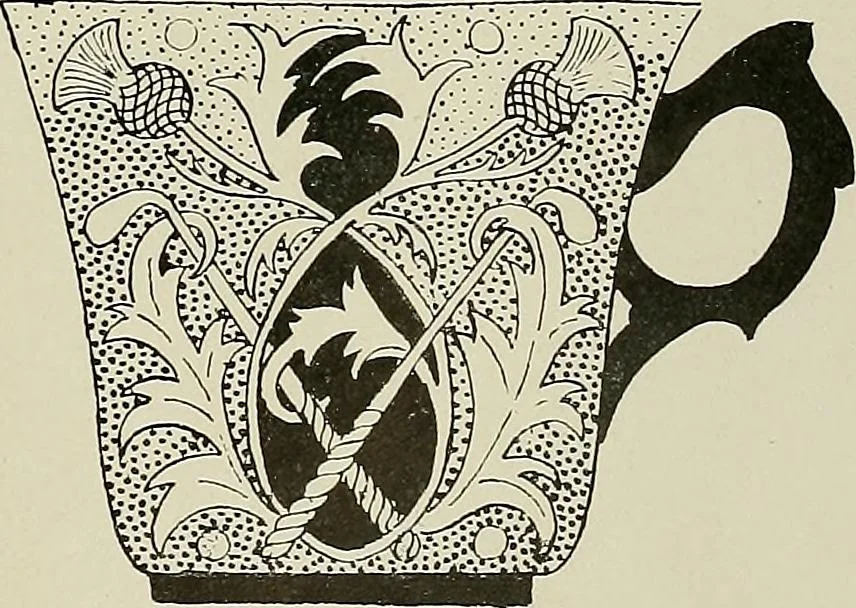 An illustration from Keramic studio, 1899, leaf 284