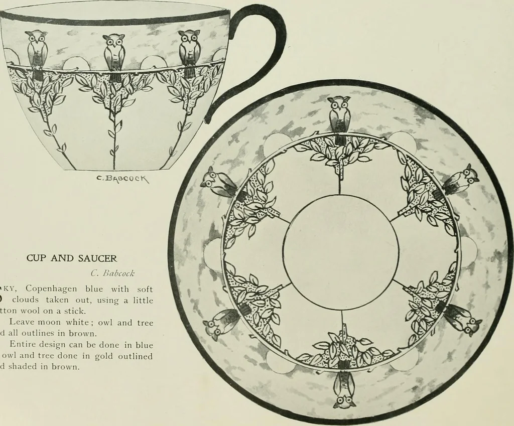 An illustration from Keramic studio, 1899, leaf 289