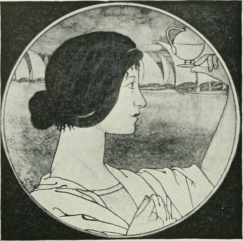 An illustration from Keramic studio, 1899, leaf 295