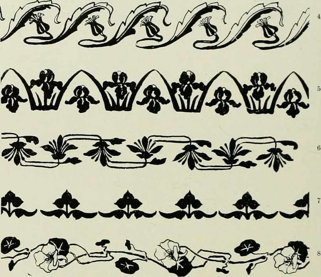 An illustration from Keramic studio, 1899, leaf 299